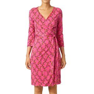 Diane von Furstenberg DVF Julian Wrap Dress  |  Size 8
